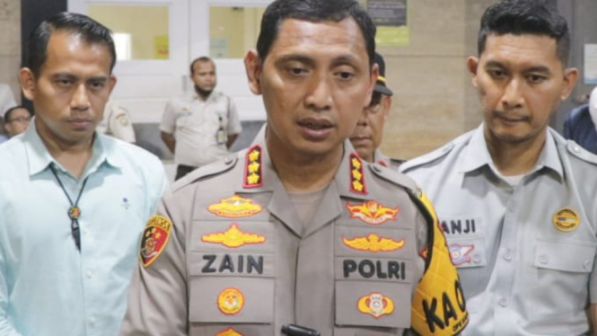 Kapolres Metro Tangerang Kota Kombes Pol Zain Dwi Nugroho