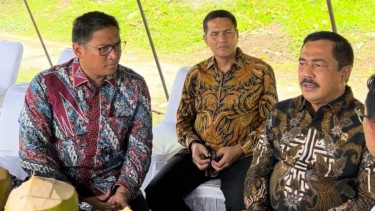 Wamentan Sudaryono mendampingi Menteri Impas Agus Andrianto