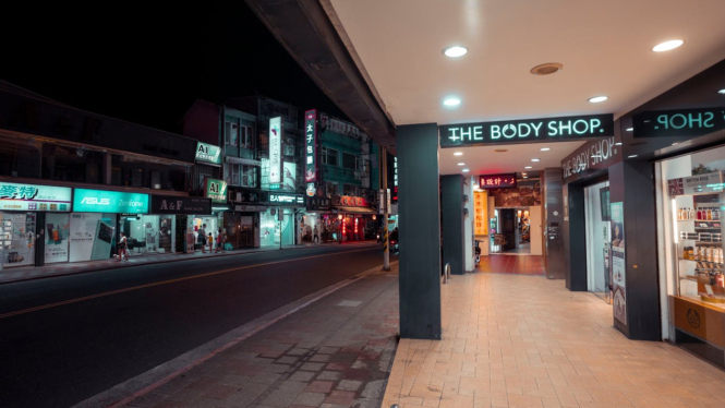 Ilustrasi Franchise The Body Shop