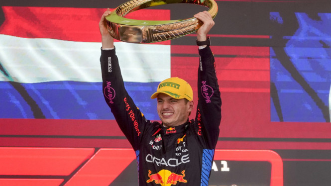 Pembalap Red Bull Max Verstappen