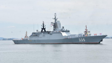 VIVA Militer: Kapal perang RFS Gromkiy (335) Angkatan Laut Rusia
