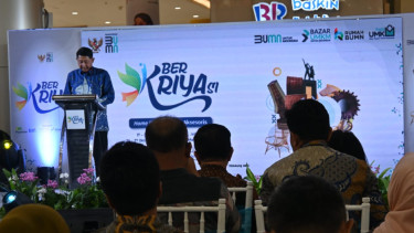 6 BUMN Gelar Bazar UMKM 'Berkriyasi' di Makassar