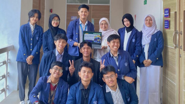 Mahasiswa Vokasi IPB University Sulap Uap Sampah Jadi Listrik.