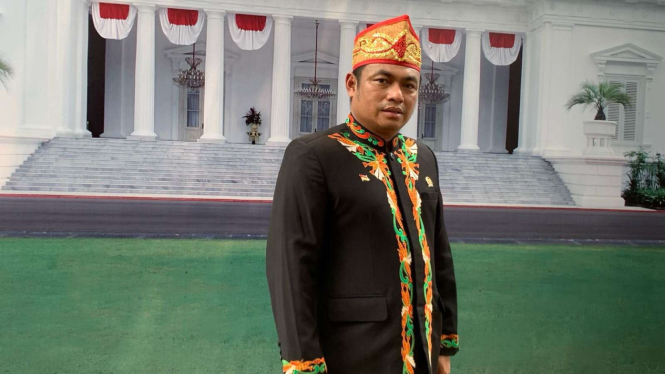 Wakil Presiden Majelis Adat Dayak Nasional (MADN) Rahmat Nasution Hamka