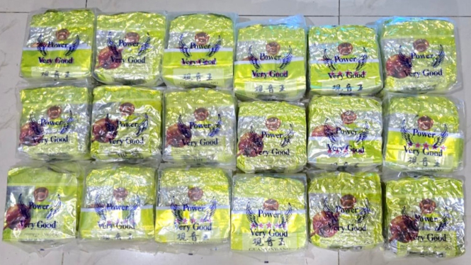 Barang bukti diamankan dari nelayan di Kabupaten Asahan.(dok Polres Asahan)