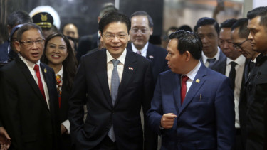 Perdana Menteri Singapura Lawrence Wong Bertemu Ketua DPD