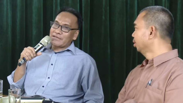 Pengamat politik G. Goris Seran dan Isep Insan