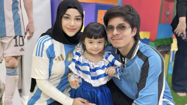 Aurel Hermansyah, Atta Halilintar dan Ameena.