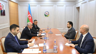  PM Azerbaijan, Ali Asadov menerima kunjungan Sekjen MHM, Mohamed Abdelsalam.
