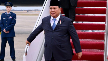 Presiden Prabowo Tiba di Washington DC