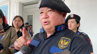 Sekjen Partai NasDem Hermawi Taslim di Akademi Bela Negara (ABN) Partai NasDem