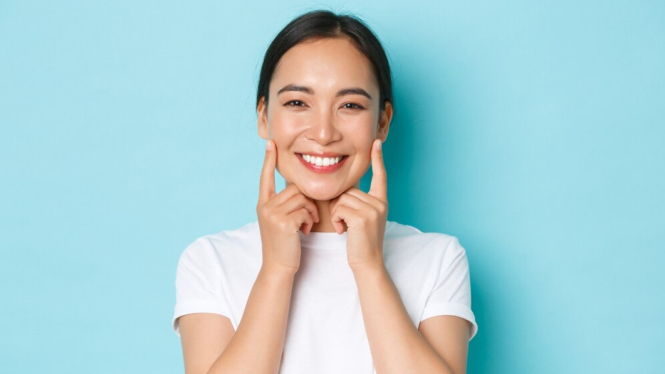 Ilustrasi Gigi Putih Alami