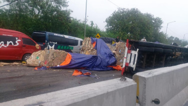 Kecelakaan Beruntun di KM 92