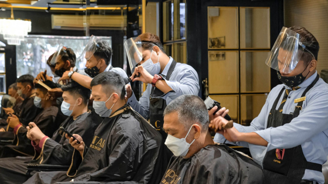 Captain Barbershop Medan