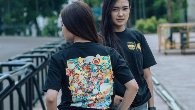 Marchandise baru Persib hasil kolaborasi dengan sejumlah seniman asal Bandung (Dok Persib) 