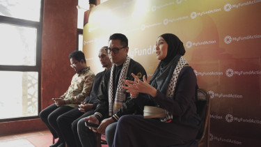 Arie Untung dan Fenita Arie.
