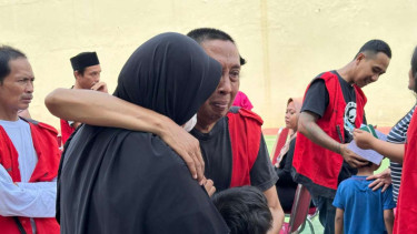 Suasana Haru Menyelimuti Rutan Kelas IIB Serang, Banten