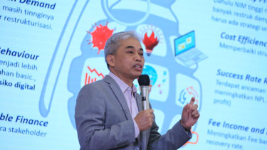 Direktur Manajemen Risiko BRI Agus Sudiarto 