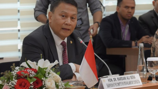 Ketua Badan Kerja Sama Antar-Parlemen (BKSAP) DPR RI Mardani Ali Sera.