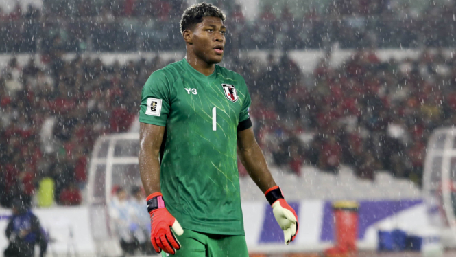 Zion Suzuki, Timnas Indonesia vs Jepang di Kualifikasi Piala Dunia 2026