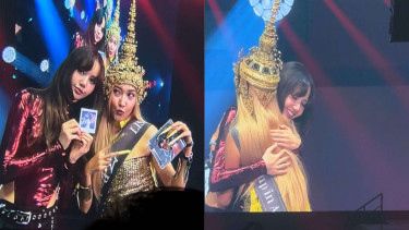 Pemenang kostum terbaik di Fan Meetup Lisa
