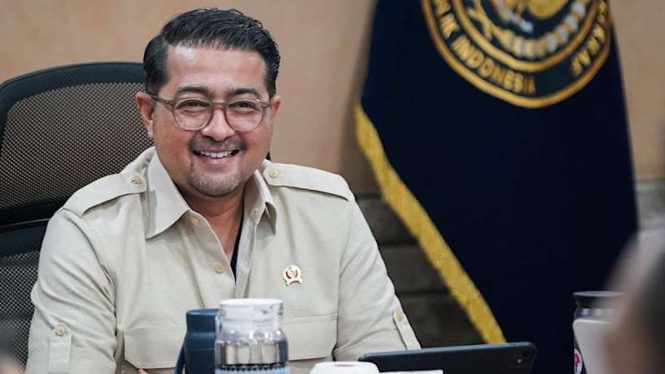 Menteri Ekonomi Kreatif, Teuku Riefky Harsya.