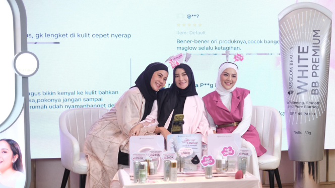 Shandy Purnamasari perkenalkan inovasi skincare White BB Premium