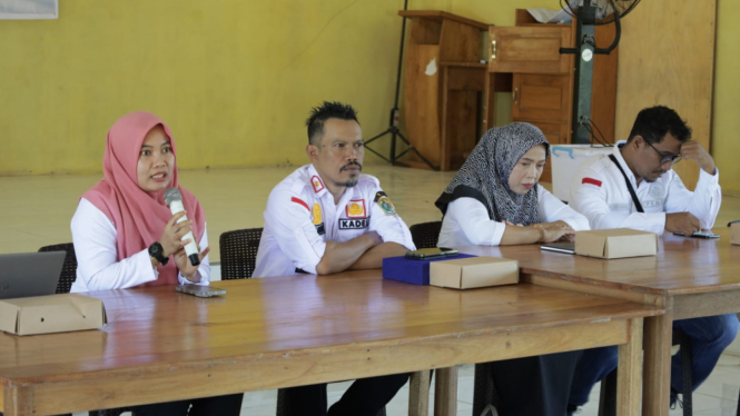 Sosialisasi SP4N LAPOR! di Desa Modang, Kabupaten Paser