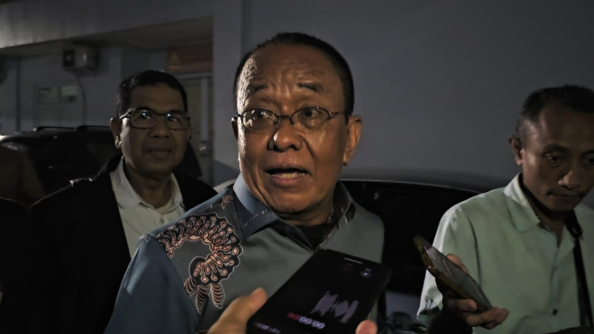 Said Didu, mantan Sekretaris Kementerian BUMN saat tiba di Mapolresta Tangerang