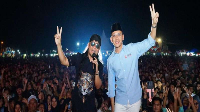 Gus Miftah dan Cabup Lampung Selatan Radityo Egi.