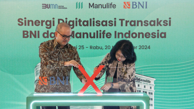 BNI berkolaborasi dengan Asuransi Jiwa Manulife Indonesia