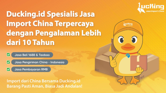 Ducking.id jasa import barang dari China