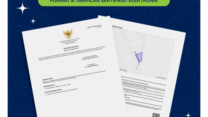 Ilustrasi Sertifikat Tanah