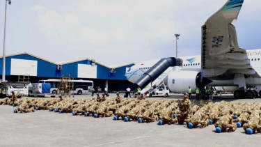 VIVA Militer: Satgas Kizi TNI Konga XXXVII-J 2023 saat tiba di Indonesia