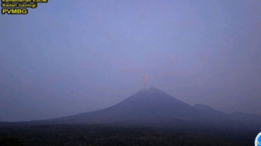 Erupsi Gunung Semeru.
