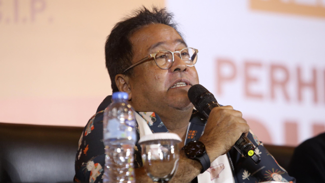 Wakil Gubernur Jakarta terpilih Rano Karno.