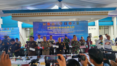 Bea Cukai musnahkan barang hasil penindakan