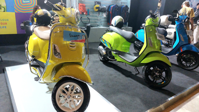 Booth Vespa di GJAW 2024