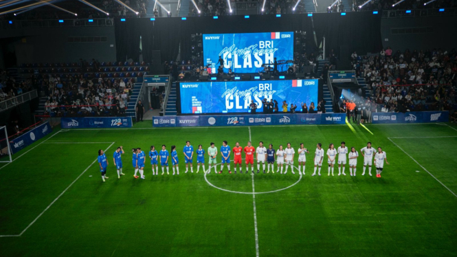 BRI Mini Soccer Media Clash