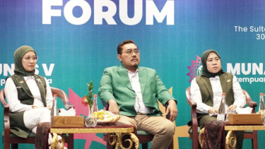 Rustini Muhaimin Iskandar dan Waketum PKB Jazilul Fawaid.