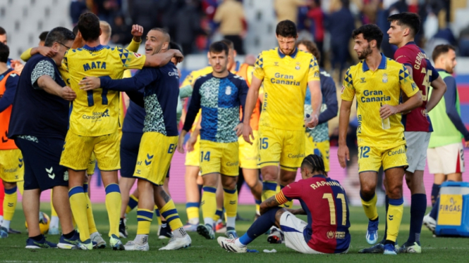 Barcelona dikalahkan Las Palmas