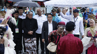 Kementerian Agama menyelenggarakan Retreat Penyuluh Agama Pejuang Moderasi Beragama Tingkat Nasional di Camp Hulu Cai, Ciawi, Bogor, Jawa Barat, Senin-Rabu, 2-4 Desember 2024.
