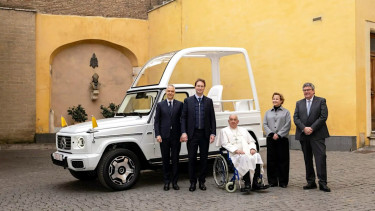 Mobil baru Paus Fransiskus