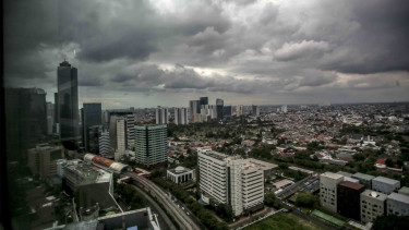 Ilustrasi cuaca di Jakarta