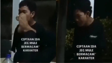 Viral beredar video yang menunjukkan sifat asli Agus Buntung di Media Sosial