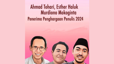 Tiga penulis raih penghargaan