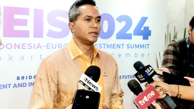 [dok. Ketua Umum Kadin Indonesia, Anindya Bakrie, usai acara 'Indonesia Euro Investment Summit 2024' di Kementerian Investasi dan Hilirisasi/BKPM, Jakarta, Senin, 9 Desember 2024]