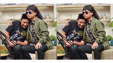 Andre Taulany dan Wendy Cagur parodikan Gus Miftah dengan penjual es teh