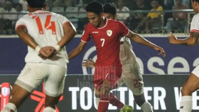 Duel Timnas Myanmar vs Timnas Indonesia