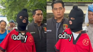 Intip Rekonstruksi Agus Buntung di NTB, Pakai Penutup Wajah Warna Hitam
